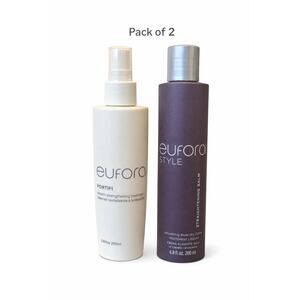 Eufora Fortifi Keratin Treatment & Style Straightening Balm 6.8oz – Pack of 2